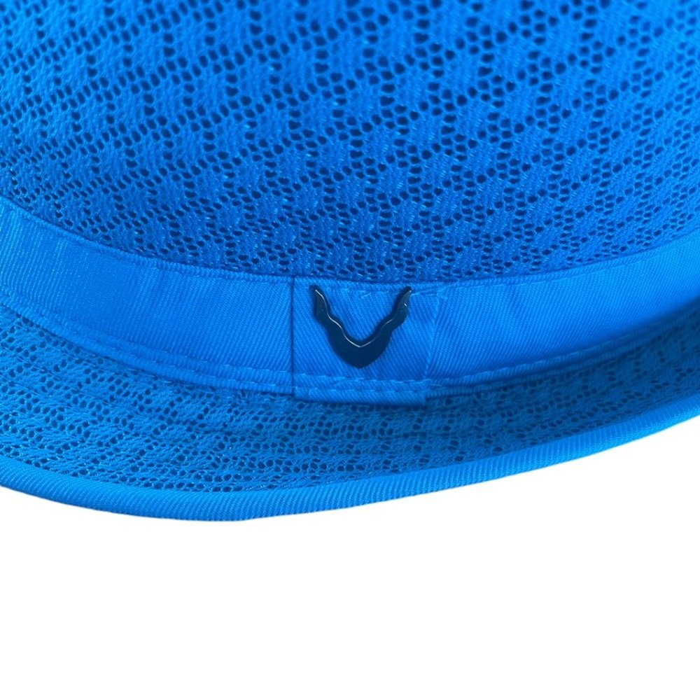 Black Horn Cowboy Hat Blue/teal One Size New with Tag - Picture 4 of 12